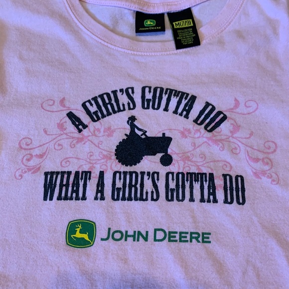 John Deere Tops - John Deere A Girls Gotta Do What A Girls Gotta Do